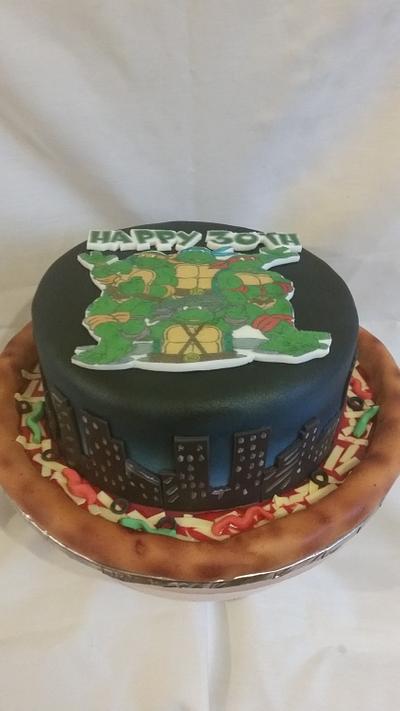 teenage mutant ninja turtles cake - Cake by joe duff