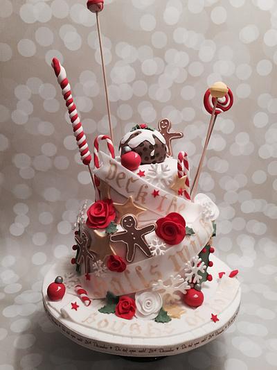 Deck the halls - Cake by For goodness cake barlick 