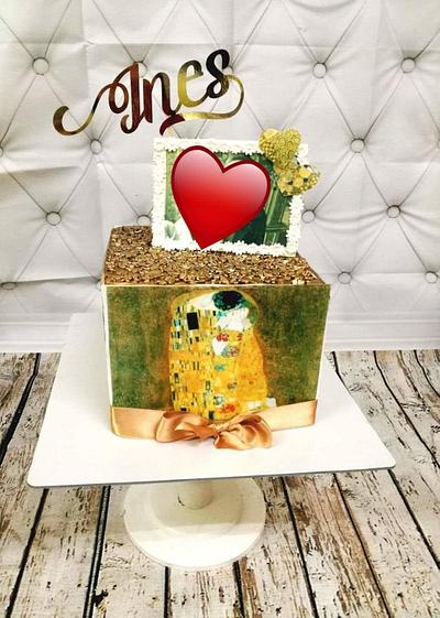 Klimt "Kiss" - Cake by Princess Andjela