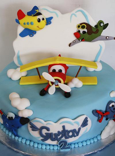 Planes Cake - Cake by Miranda