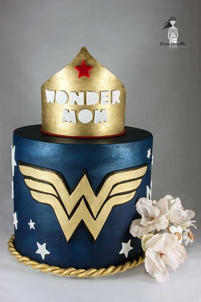 "Wonder Mom" - Cake by 2cute2biteMe(Ozge Bozkurt)