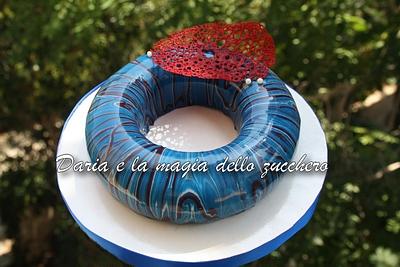 Blue circle - Cake by Daria Albanese