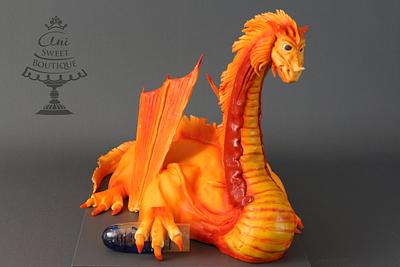 A dragon chemist - Cake by Sweet Boutique Ani