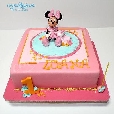 Minnie - Cake by Isabel Sousa