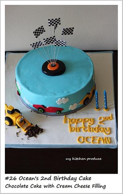 Racing Car Cake - Cake by Linda Kurniawan