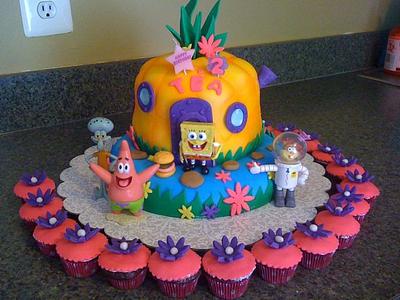 Spongebob Squarepants Cake - Cake by DeliciousCreations