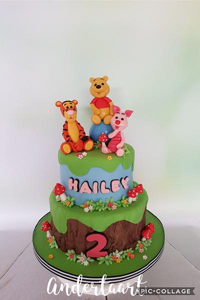 Pooh and frends - Cake by Anneke van Dam