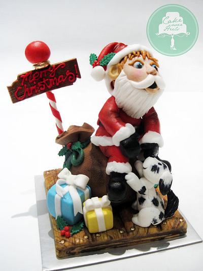 Santa's Little Helper - Cake by Nicholas Ang