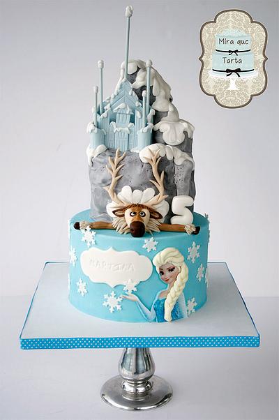 Frozen - Cake by miraquetarta
