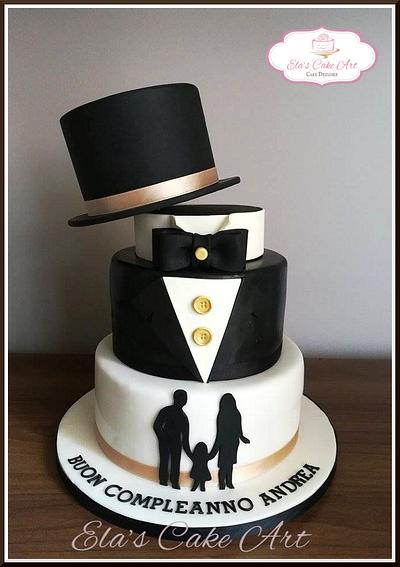 Smoking cake - Cake by elalaudani_cake