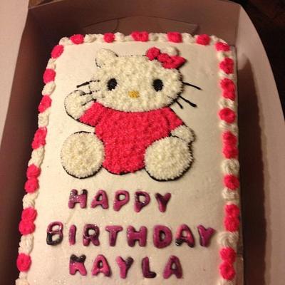 Hello Kitty Birthday Cake - Cake by beth78148