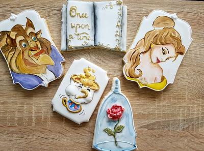 Beauty and Beast Cookies - Cake by Olivera Vlah