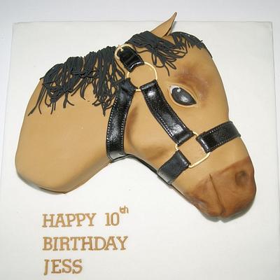 Horse Birthday Cake - Cake by Fiso