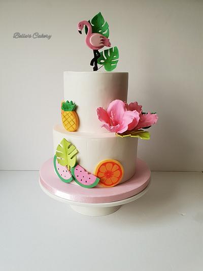 Let's Flamingle! - Cake by Bella's Cakes 