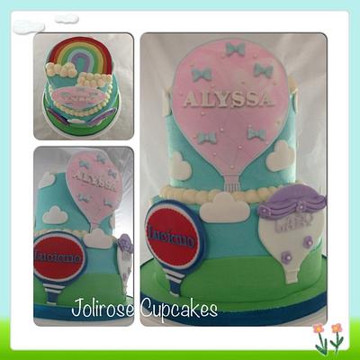 Hot Air Balloon Cake - Cake by Jolirose Cake Shop