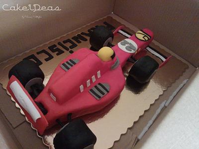 F1 Car Cake - Cake by CakeIDeas
