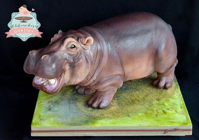 Hippo cake  - Cake by pavlo