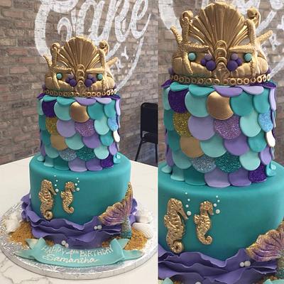 Mermaid Birthday Cake - Cake by Leo Sciancalepore