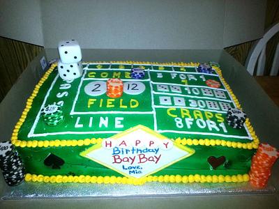 Casino cake - Cake by Laurie