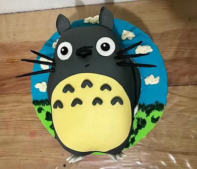 Totoro cake  - Cake by Dulcemantequilla