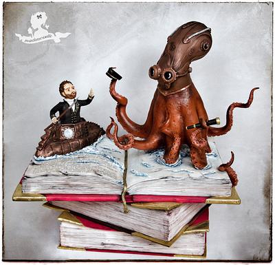 Jules Verne’s Ephemeral Museum - 20'000 Leagues Under the Sea - Cake by Mademoiselle fait des gâteaux