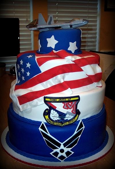 Airforce - Cake by Sweet Heaven Cakes