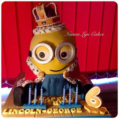King Bob - minion - Cake by Nanna Lyn Cakes