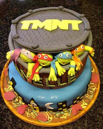 Teenage Mutant Ninja Turtles Cake - Cake by Koek Krummels