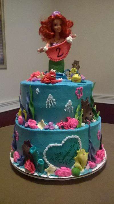 under the sea cake - Cake by Tareli