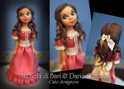 Sweet girl: what a name would you give her? - Cake by Michela di Bari