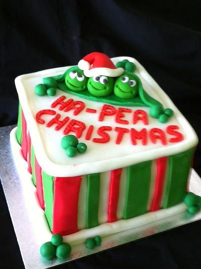 HA-PEA CHRISTMAS - Cake by Sublime Cake Creations