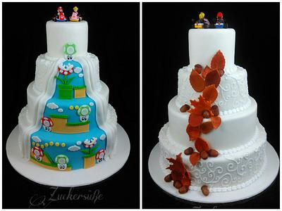 Super Mario Weddingcake - Cake by Zuckersüße
