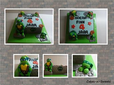 Turtles Cake - Cake by Cakes-n-Sweets