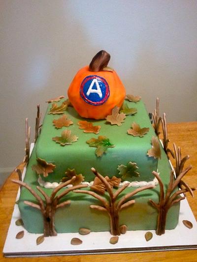 3rd Army harvest cake - Cake by Mimi's Sweet Shoppe Amanda Burgess