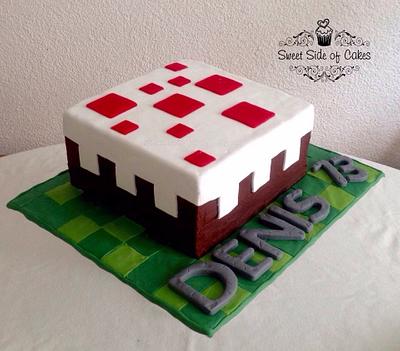 Minecraft Birthday Cake - Cake by Sweet Side of Cakes by Khamphet 