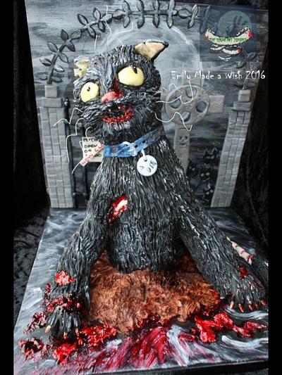 The Sugar Art Zombies Collaboration - Zombie Tom - Cake by Emilyrose