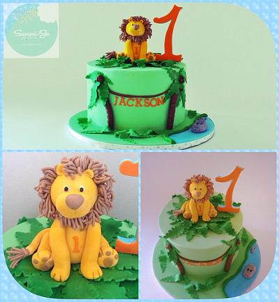 Jungle Cake  - Cake by Sammi-Jo Sweet Creations