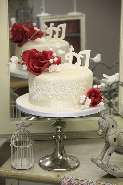 Wedding Cake  - Cake by Cake Addict