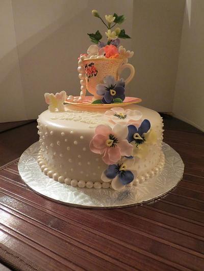 Birthday cake - Cake by Nancy T W.