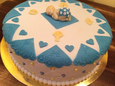 Christening - Cake by Anna Boros