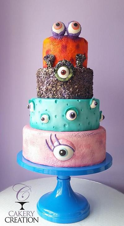 Monsters cake - Cake by Cakery Creation Liz Huber