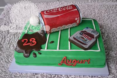 Coca Cola & Nutella Cake - Cake by Cakes by Cris