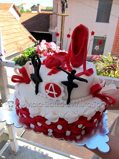 Billowing ballerina cake - Cake by tweetylina