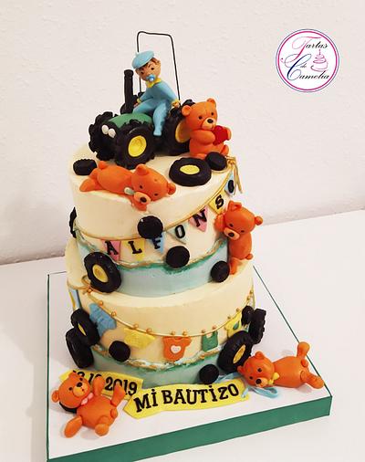 TARTA BAUTIZO ALFONSO - Cake by Camelia