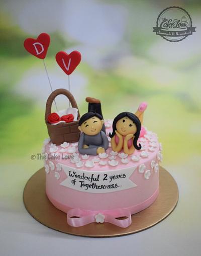 Love is all we need ❤️ - Cake by The Cake Love by Hiral Desai