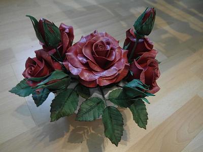 Some Roses... - Cake by Weys Cakes