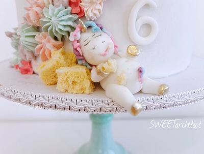 Unicorn - Cake by SWEET architect