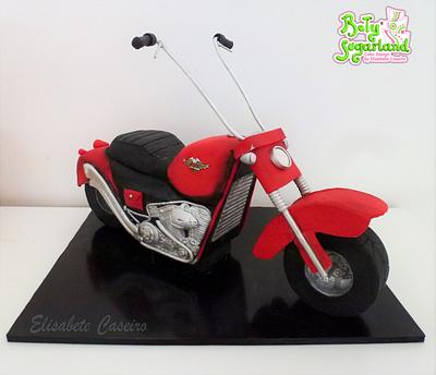 Harley Davidson cake - Cake by Bety'Sugarland by Elisabete Caseiro 