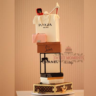 Fashionista Couture Cake  - Cake by Sweet Moments The Boutique 