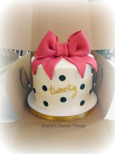 Twenty cake - Cake by Shelly's Sweet Things